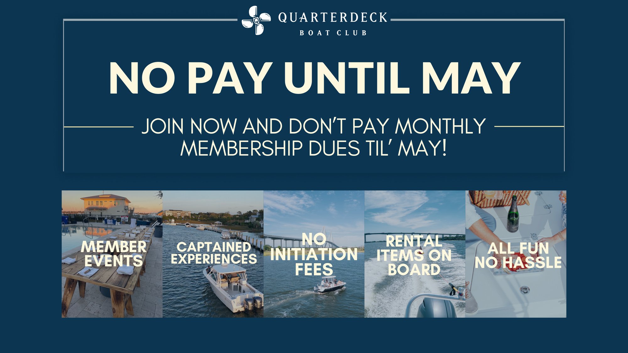 Quarterdeck Boat Clubs No Pay Until May (2)